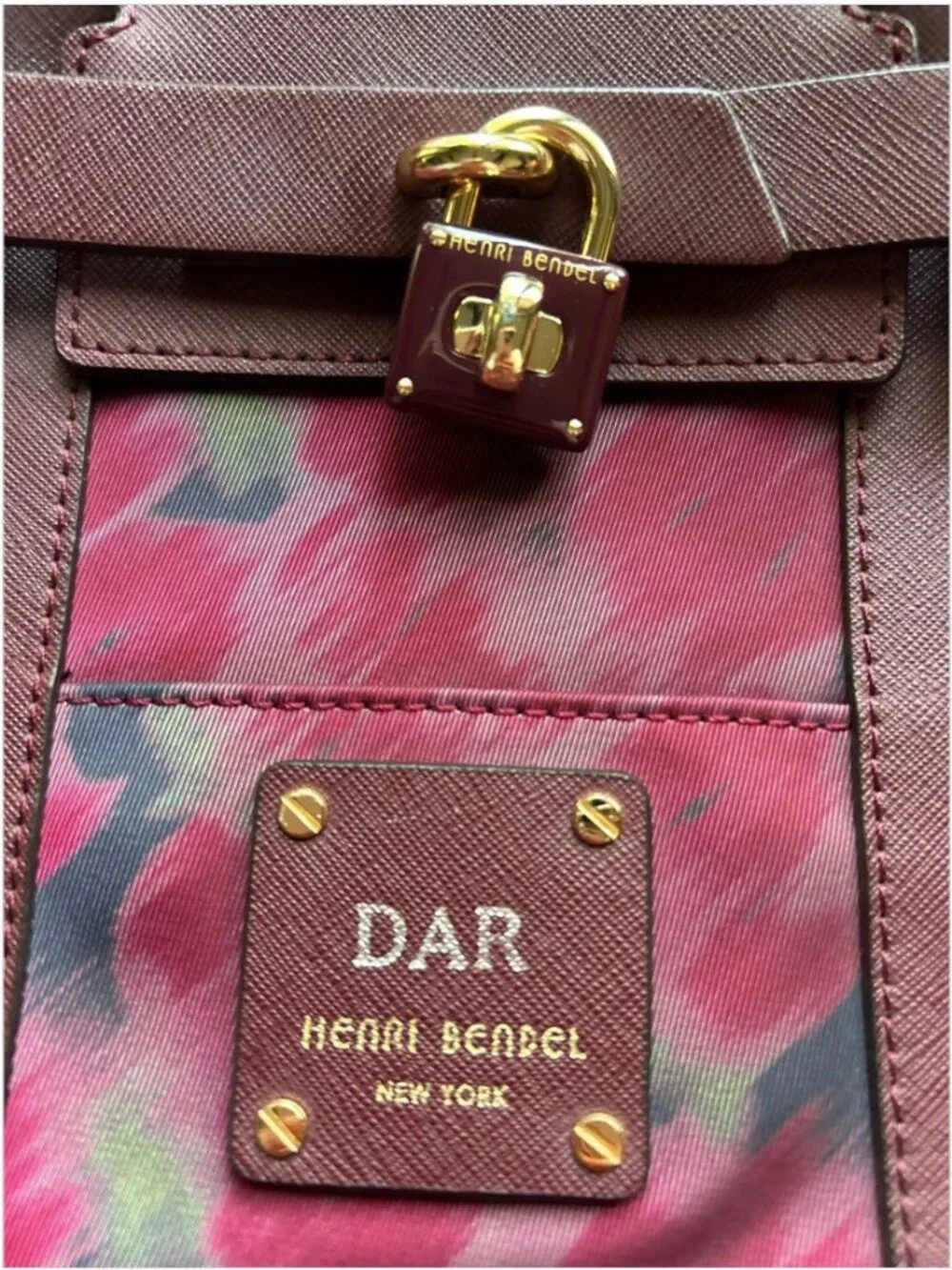 Henri Bendel NWOT DAR tote backpack RARE FIND